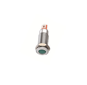 <span class=keywords><strong>Vente</strong></span> flash Lampe à panneau miniature en métal 8 mm LED 6V 12V 24V 48V 220V 110v Lampe pilote - Product Image 3