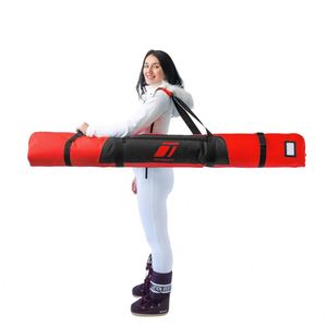 Muestra Gratuita: Bolsa de Esquí Negra Personalizada, Ligera, Anti-Robo, de 600D, con Bolsillo Acolchado para Equipo de Esquí y Asa para Teléfono Móvil con Control por Aplicación - Product Image 1