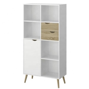 Armarios de madera Aparador Armario 2 Cajones 1 Puerta Credenza Aparador <span class=keywords><strong>librero</strong></span> - Product Image 2