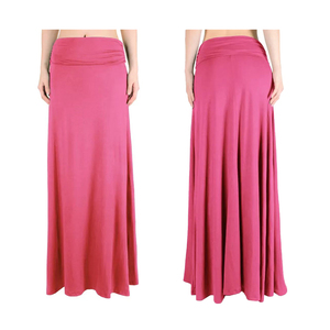 Custom High Waist Cotton Casual <b>Pleated</b> <b>maxi</b> <b>skirt</b> Formal Office Elegant Long satin <b>skirt</b> Solid Color Comfortable ruffle <b>skirt</b> - Product Image 4