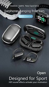 <span class=keywords><strong>Auriculares</strong></span> Inalámbricos A520 con Pantalla Digital JL V5.3, Cancelación de <span class=keywords><strong>Ruido</strong></span> de 51-60ms, <span class=keywords><strong>Auriculares</strong></span> Intrauditivos - Product Image 4
