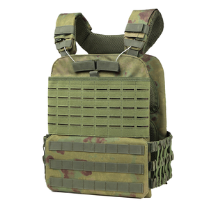 Chaleco Táctico Premium – Camuflaje Ligero, Sistema MOLLE, Tela Oxford con Soporte Ergonómico para la Espalda - Product Image 2