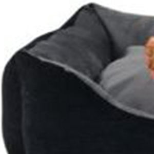 Juego de Cama para Mascotas (S/M/L) Súper Suave de 3 Piezas, Rectangular, de Pana y Cristal, Impermeable y Antideslizante, Color Negro para Perros - Product Image 4