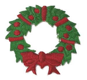 Holiday Reindeer Embroidered Patch Christmas Iron On Decoration - Product Image 4