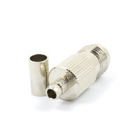 Adaptador Coaxial RF SMA-TNC de Latón, Conector Macho RP-TNC a Hembra RP-SMA