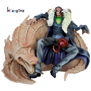 ONE PIECES nuevo 16,5 cm PVC postura sentada <span class=keywords><strong>Shichibukai</strong></span> cocodrilo Manga colección dibujos animados juguete Anime figura modelo - Product Image 1