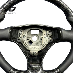 Volant en fibre de carbone véritable V8carbon pour A4 <span class=keywords><strong>S4</strong></span> RS4 <span class=keywords><strong>B5</strong></span>, accessoires de voiture, pièces automobiles modifiées, style sport racing, personnalisé - Product Image 5