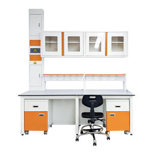 โต๊ะปฏิบัติการสแตนเลส TMOON ทนการกัดกร่อน สำหรับโรงเรียน โรงพยาบาล โรงงาน ใช้สำหรับการทดลอง ปรับแต่งขนาดได้ - Product Image 3