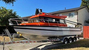 Yacht sportif en aluminium de 9 mètres (30 pieds) avec moteur hors-bord, capacité de 10 personnes, nouveau design 2022, bateau marin NZ pas cher à vendre - Product Image 2