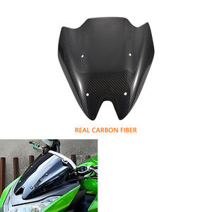 Ajustement pour Kawasaki <span class=keywords><strong>Z</strong></span> <span class=keywords><strong>1000</strong></span> 2011 2012 <span class=keywords><strong>2013</strong></span> 2014 accessoires de moto pare-brise en Fiber de carbone pare-brise - Product Image 2