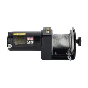 12 v 2000lbs mini atv winch