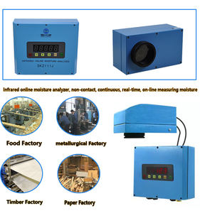 SKZ111J Test d'humidité non destructif Sortie de signal 4-20mA Analyseur d'humidité infrarouge en ligne pour ligne de séchage du tabac - Product Image 4