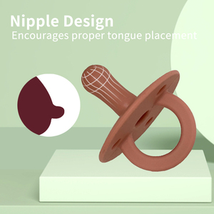 Ciuccio per Neonati Classico Popolare Grande Divertente in Silicone Organico Stage One - Product Image 5