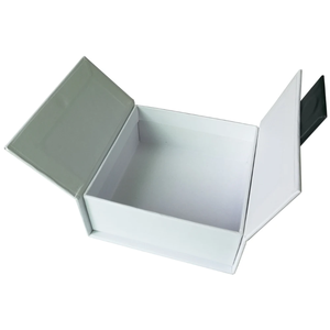 Double Door Style Packaging <b>Wedding</b> Door <b>Gift</b> <b>Box</b> with Ribbon - Product Image 3
