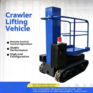 Mini Elevador Eléctrico de Carga. Camión Elevador con Control Remoto, Camión Elevador Eléctrico con Orugas, Socio Esencial en Trabajos Aéreos - Product Image 1