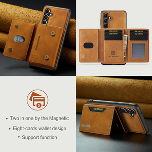 Per <span class=keywords><strong>Samsung</strong></span> A55 <span class=keywords><strong>A35</strong></span> 5G A15 4G <span class=keywords><strong>Cover</strong></span> posteriore originale DG. MING M2 portafoglio magnetico staccabile custodia del telefono in pelle antiurto - Product Image 5