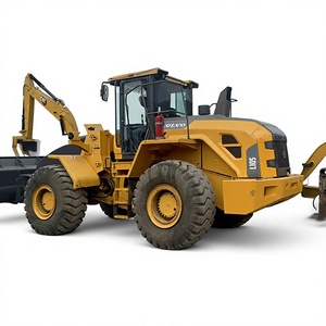 Chargeuse sur pneus Volvo L105 d'occasion 18t, d'origine suédoise, faible consommation de carburant, prête à être expédiée pour carrière - Product Image 1