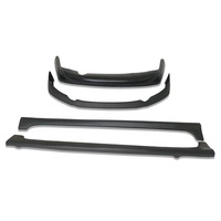 Kit de Carrocería Completo de Venta Directa de Fábrica, Material ABS, Lip Delantero, Difusor Trasero y Faldones Laterales para Honda Civic 2012 2013