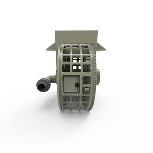 Watercirculatie vijver viskweek schoon water ondergedompeld systeem NTS80 economisch open frame trommelfilter - Product Image 4