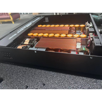 Amplificateur de puissance numérique Pro Audio 1.5U Power 2 canaux 2X 1800W Système de sonorisation professionnel