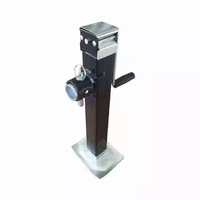 Cric pivotant haute performance pour remorque, capacité de levage de 8000 LBS, avec fixation par boulons pour remorque à chevaux et équipement agricole