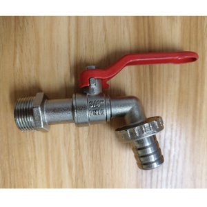 Robinet de raccordement pour réservoir d'eau IBC, adaptateur de tuyau d'arrosage de jardin, 1/2" 3/4" 1/2", robinet en alliage de zinc - Product Image 4