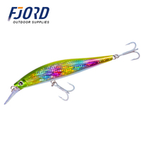 FJORD Whosale leurre lourd coulant 130mm 52g les producteurs meilleur leurre de pêche au bar de mer méné