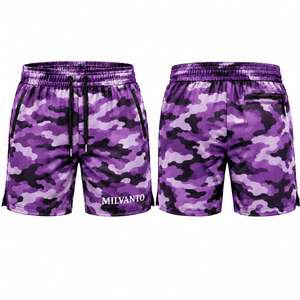 Royal Blue Custom <b>Camo</b> Athletic <b>Shorts</b> <b>Men</b> High Quality Quick Dry Breathable Moisture Wicking Gym Workout Training Sports <b>Shorts</b> - Product Image 2