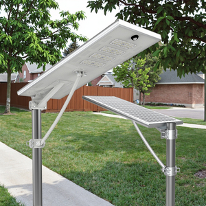All-in-One 30/60/90/125/150W Motion Sensor LED Solar Street <b>Light</b> with Charge Controller IP66 Solar Street <b>Lights</b> <b>Pole</b> - Product Image 1