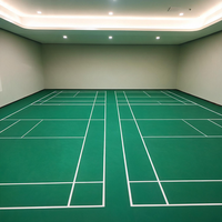 Revêtement de sol sportif en plastique imperméable et durable Runsure pour rénovation sur carrelage, idéal pour salles de rééducation hospitalières, prix de gros usine