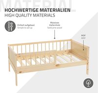 Neues Design Maßgefertigtes Montessori-Bett Holz-Babybetten Massivholz-Haus Einzelbett für Kinder und Kleinkinder