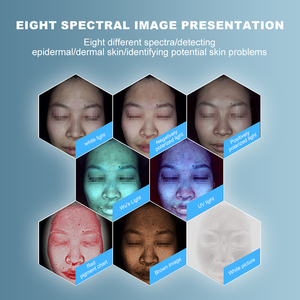 Meitu ma thuật Gương 3D da Analyzer tốt nhất thông minh cầm tay dẫn nguồn ánh sáng cho khuôn mặt nó JP chúng tôi cắm loại - Product Image 3