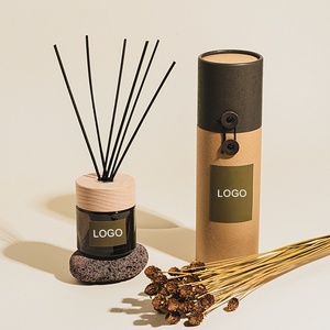 Sang Trọng Nhà Hoa Mùi Hương Không Khí Hương Thơm Tự Nhiên Chai Thủy Tinh Tinh Dầu Hương Thơm Reed Khuếch Tán Với Mây Gậy - Product Image 1
