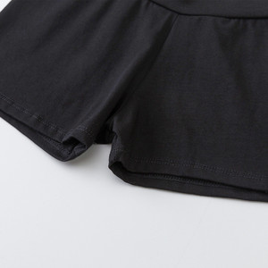Venta al por mayor logotipo personalizado de los niños niñas de algodón de Spandex negro bailar <span class=keywords><strong>Ballet</strong></span> pantalones cortos - Product Image 4