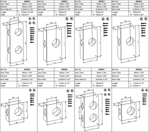 <span class=keywords><strong>Plaque</strong></span> <span class=keywords><strong>de</strong></span> couverture <span class=keywords><strong>de</strong></span> <span class=keywords><strong>serrure</strong></span> <span class=keywords><strong>de</strong></span> porte en acier inoxydable personnalisée Keyman Durable Factory Security Entry Strike Hole Cover Key Unlock Way Made China - Product Image 4