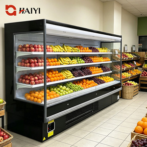 Refrigerador Abierto Comercial para Supermercado, Estantes Refrigerados con Enfriamiento por Aire, Refrigerador Abierto de Múltiples Niveles para Supermercado - Product Image 3