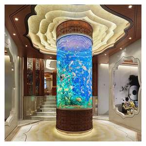 Orient Building Décoré Acrylique Fish Tank Polygone Nouvelle Promotion Acrylique Sphère Fish Tanks Feuille Acrylique Pour Fish Tank - Product Image 2
