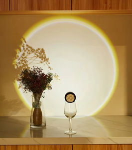 ไฟ LED สร้างบรรยากาศโรแมนติก หมุนได้ ใช้ตกแต่งห้องนอน งานปาร์ตี้ ฉายแสงพระอาทิตย์ตก ดีไซน์เรียบง่าย - Product Image 1