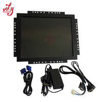 Monitor game inframerah 19 inci, Monitor game layar sentuh untuk game Amerika Pot O Gold 3M RS232 & USB ELO perangkat lunak Android