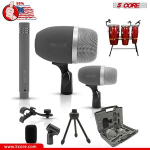 Kit de Micrófono de Condensador Profesional para Congas con Conector XLR, Captación Unidireccional Cardioide, Alimentación Phantom de 48V Incluida - Product Image 3