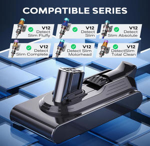 Batterie rechargeable très vendue pour Dy Son <span class=keywords><strong>V12</strong></span> 25.2V 3000mAh, compatible avec <span class=keywords><strong>V12</strong></span> - Product Image 2