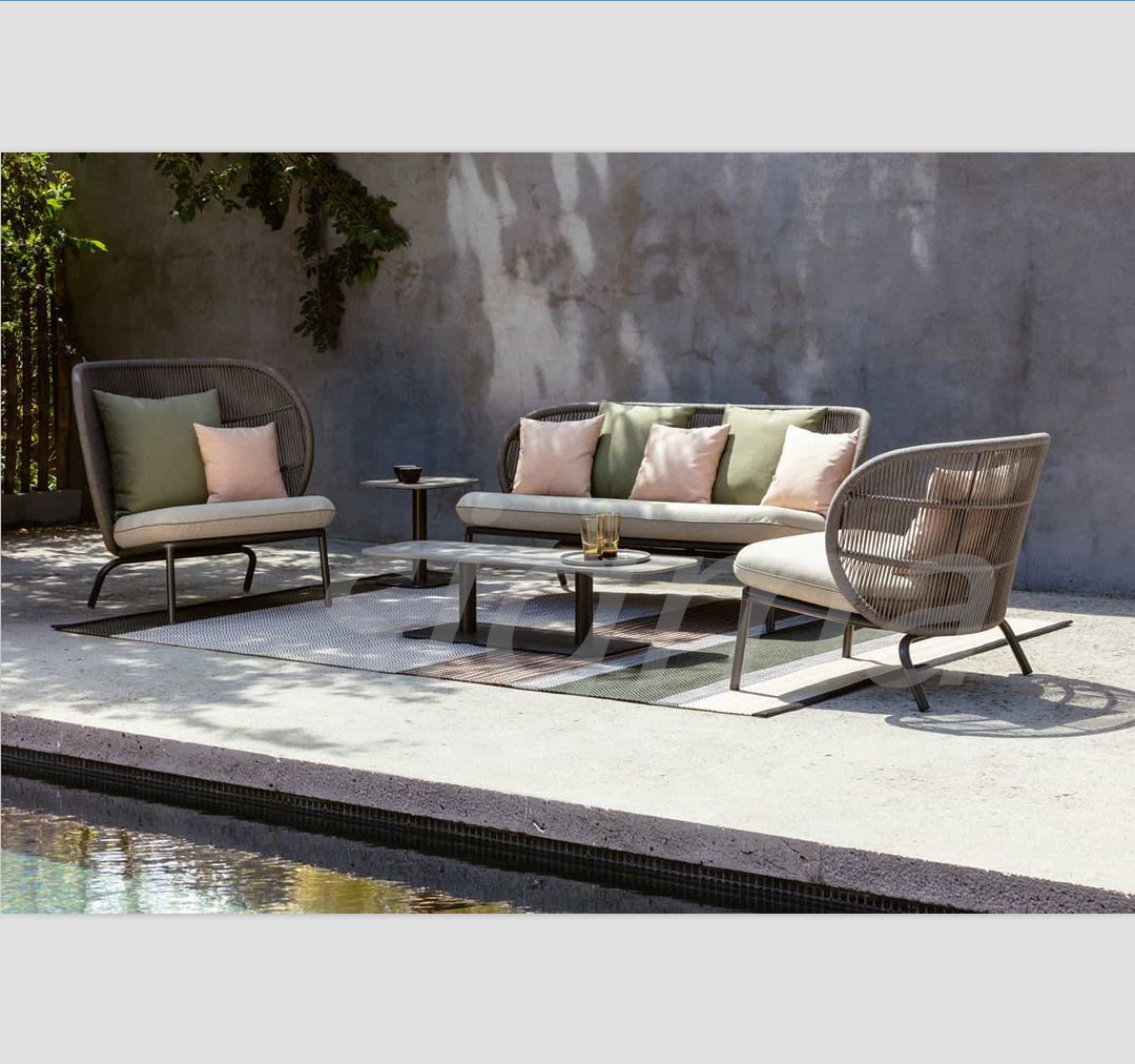 Outdoor seating modern furniture sofa high end handmade sofa set designs adirondack chair sectional