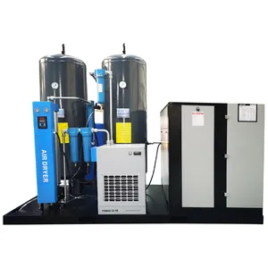 55Kw 20Bar High Pressure Laser Cutting Skid Mounted Screw Air Compressor