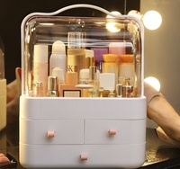Produits de soin de la peau Rouges à lèvres Étagères anti-poussière Commodes de table Boîtes à bijoux Tiroir Boîtes de rangement pour maquillage