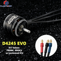 Moteur BLDC haute performance Flashhobby 700KV D4245EVO, robuste, pour hélicoptère à voilure fixe, tondeuse à gazon, bras robotique, OEM personnalisé