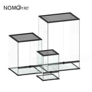 NOMOY PET Offre Spéciale <span class=keywords><strong>extra</strong></span> <span class=keywords><strong>large</strong></span> reptile terrarium forêt tropicale réservoir pour lézard caméléon YL-01 XL-90 * 45*45cm - Product Image 4