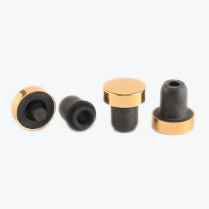 Bouchon en liège en bois pour huile d'olive avec verseur, bouchon de bouteille anti-fuite pour bouteilles, option de logo personnalisé, Botellas De Vidrio Con Tapon - Product Image 2