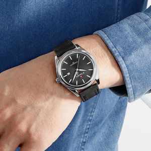Montre à quartz pour homme NAVIFORCE 9276L, résistante à l'eau, avec bracelet en cuir standard, affichage lumineux des aiguilles, pour garçons - Product Image 3
