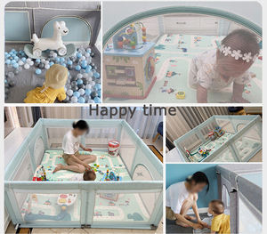 גובה מתכוונן מהיר הרכבה פעוט מיטה מסילות עם חומר מתכת בטיחות אוקספורד עבור מיטת תינוק - Product Image 3