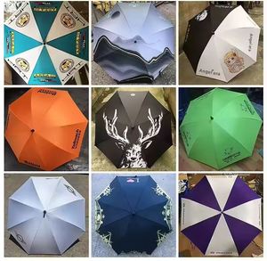 Suppliers Manufacturer Wholesale 27 Inch <b>Large</b> Windproof Logo Prints Big Luxury Promotional Branded Custom Golf <b>Umbrella</b> - Product Image 4